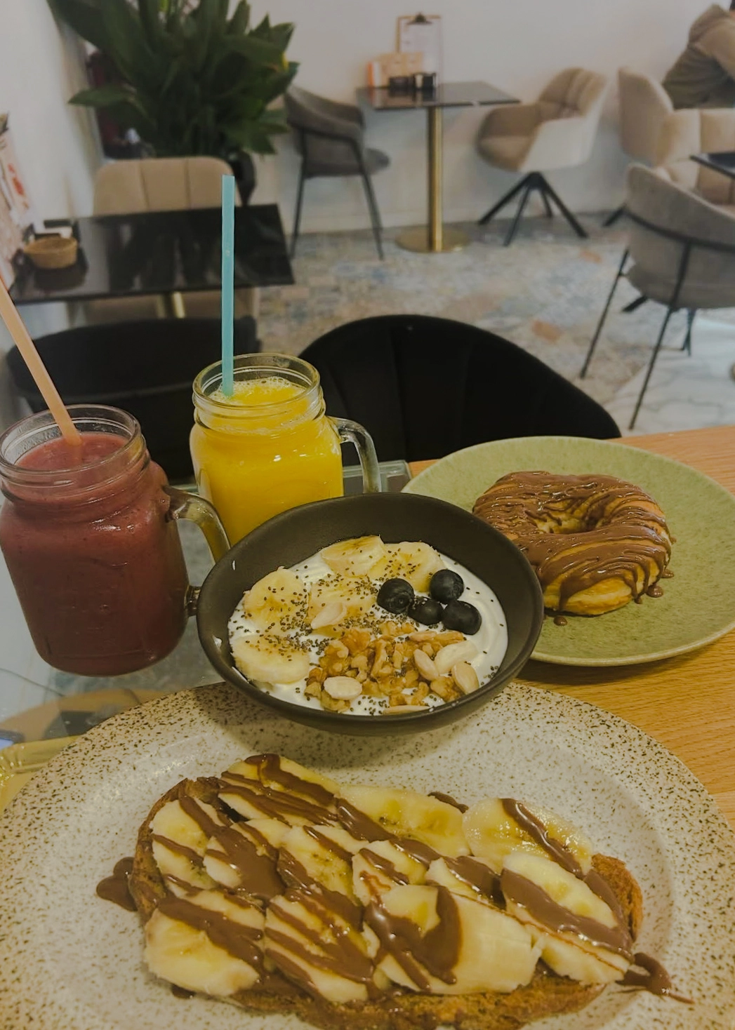 Un desayuno completo Nömada